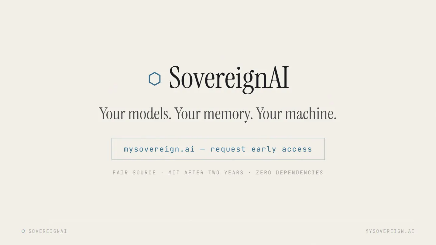 My Sovereign AI gallery image