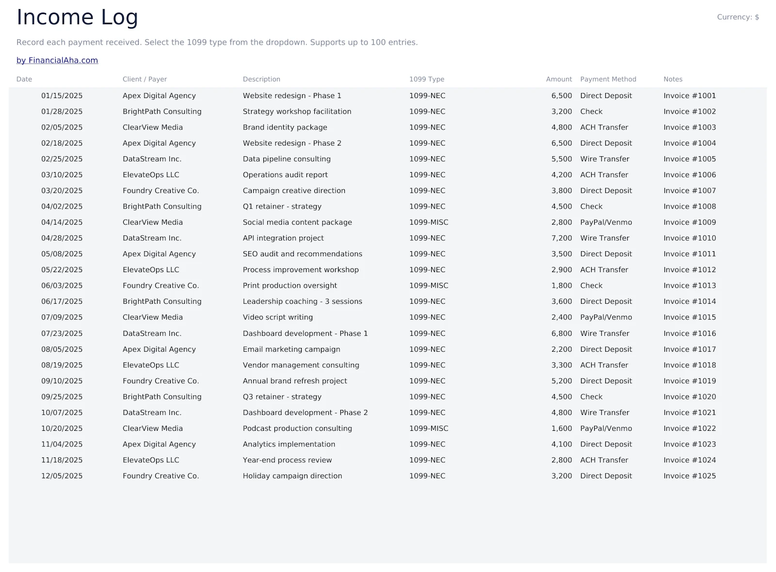 FinancialAha! Ultimate Spreadsheets screenshot 49