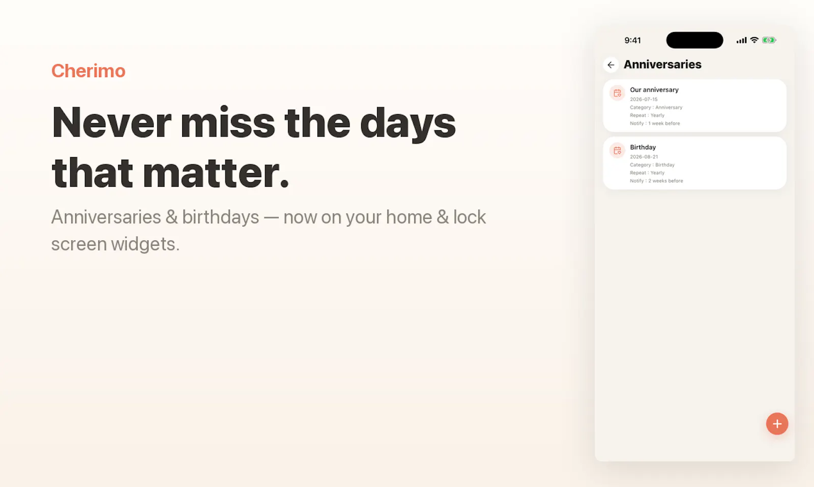 Cherimo screenshot 2