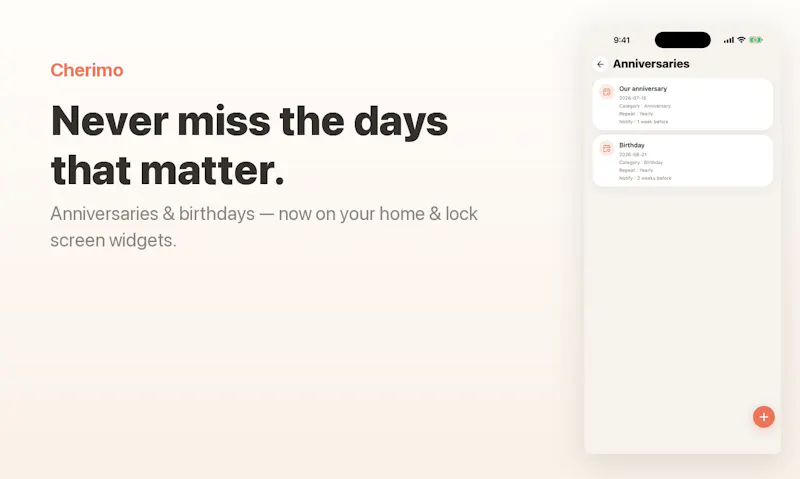 Cherimo screenshot 2