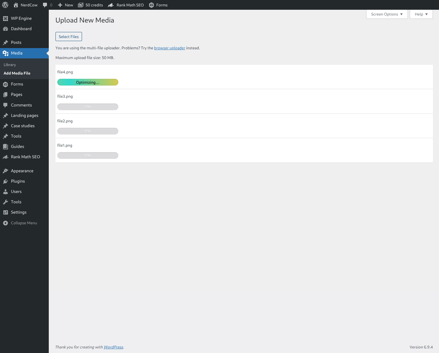 The Image Optimizer gallery image