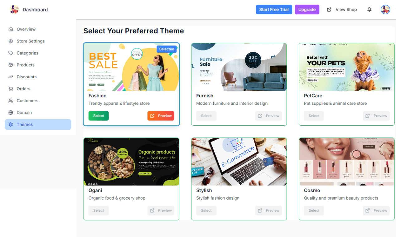 Shoptary - No-Code Store Builder - Screenshot 3 showing product features and functionality