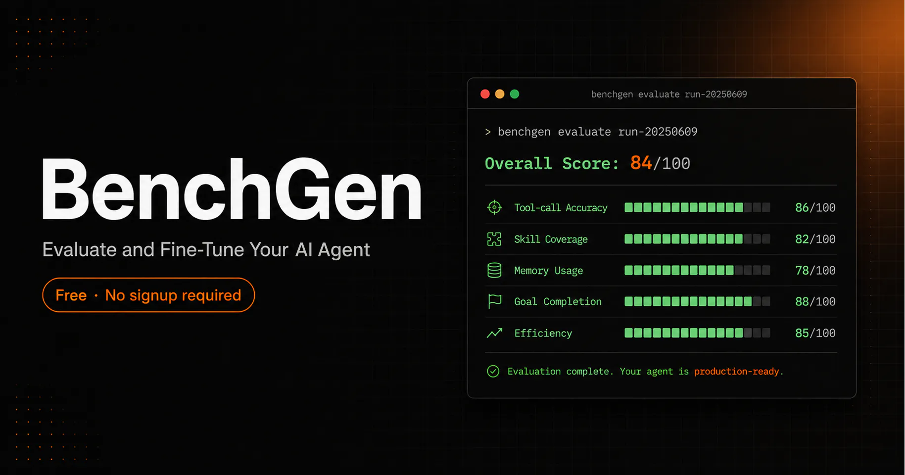 Benchgen gallery image