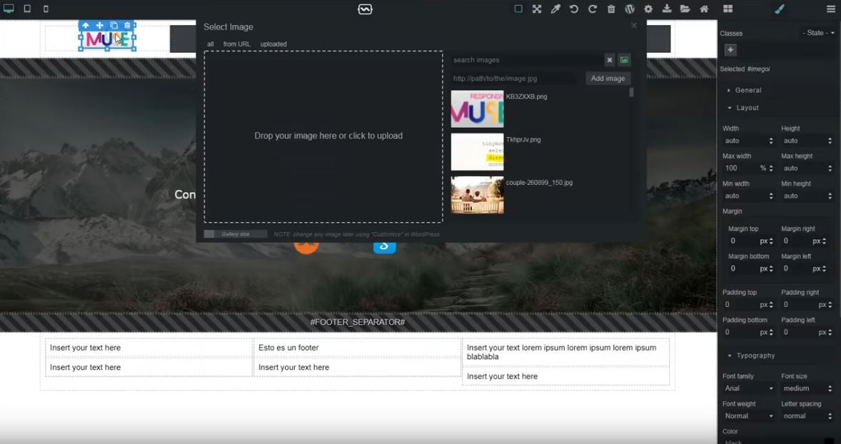 WordPress Themes Generator gallery image