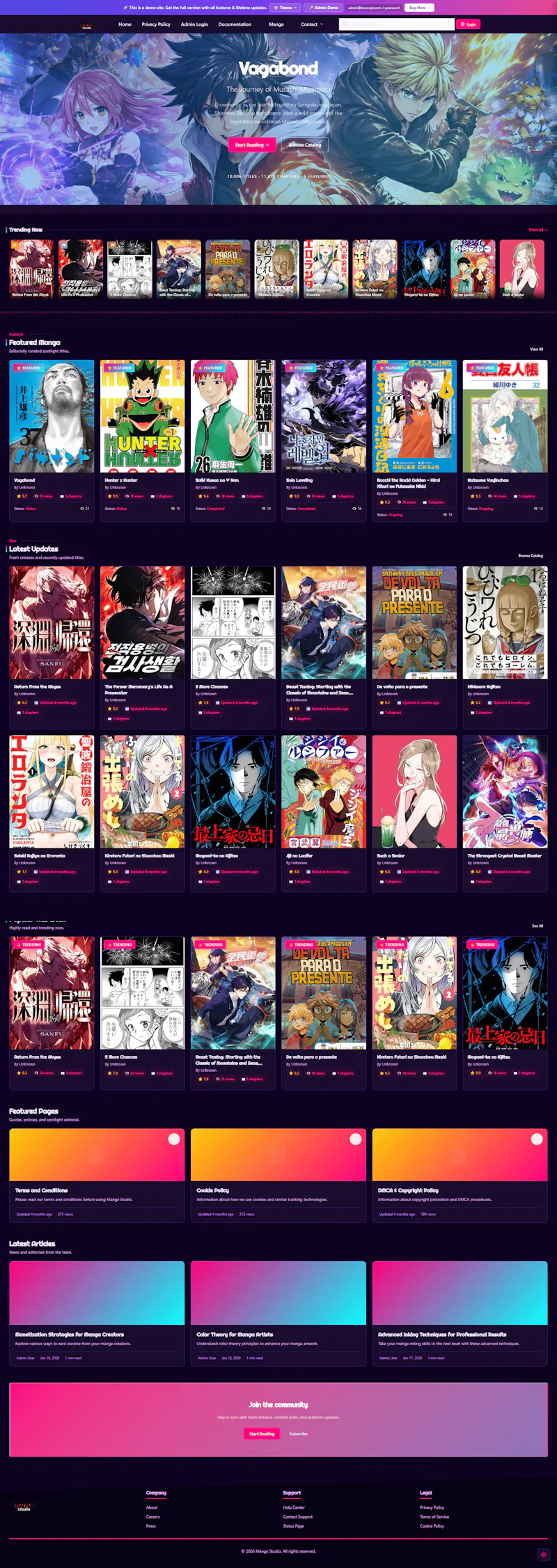 MangaReader Pro screenshot 5