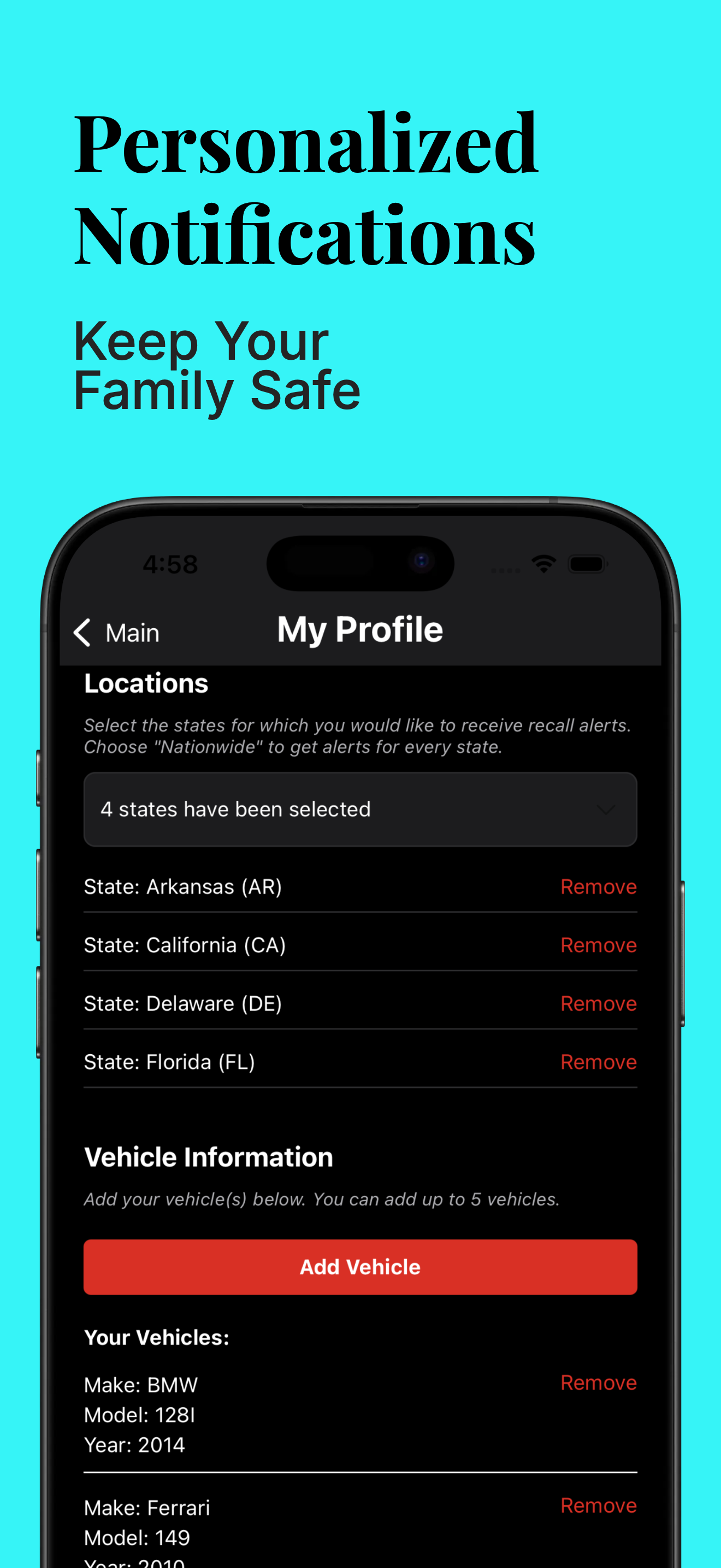 Mídia 3 de Recordes 365 - Alertas em tempo real para alertas para comida, produto, veículo e muito mais