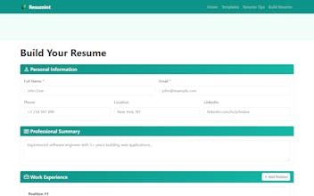 Resumint gallery image