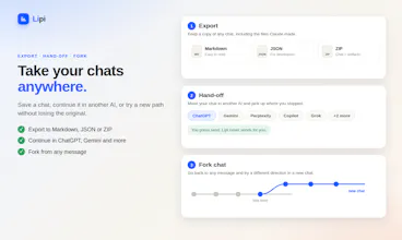 Lipi: Your AI companion gallery image