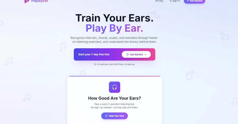 PlayByEar screenshot 1