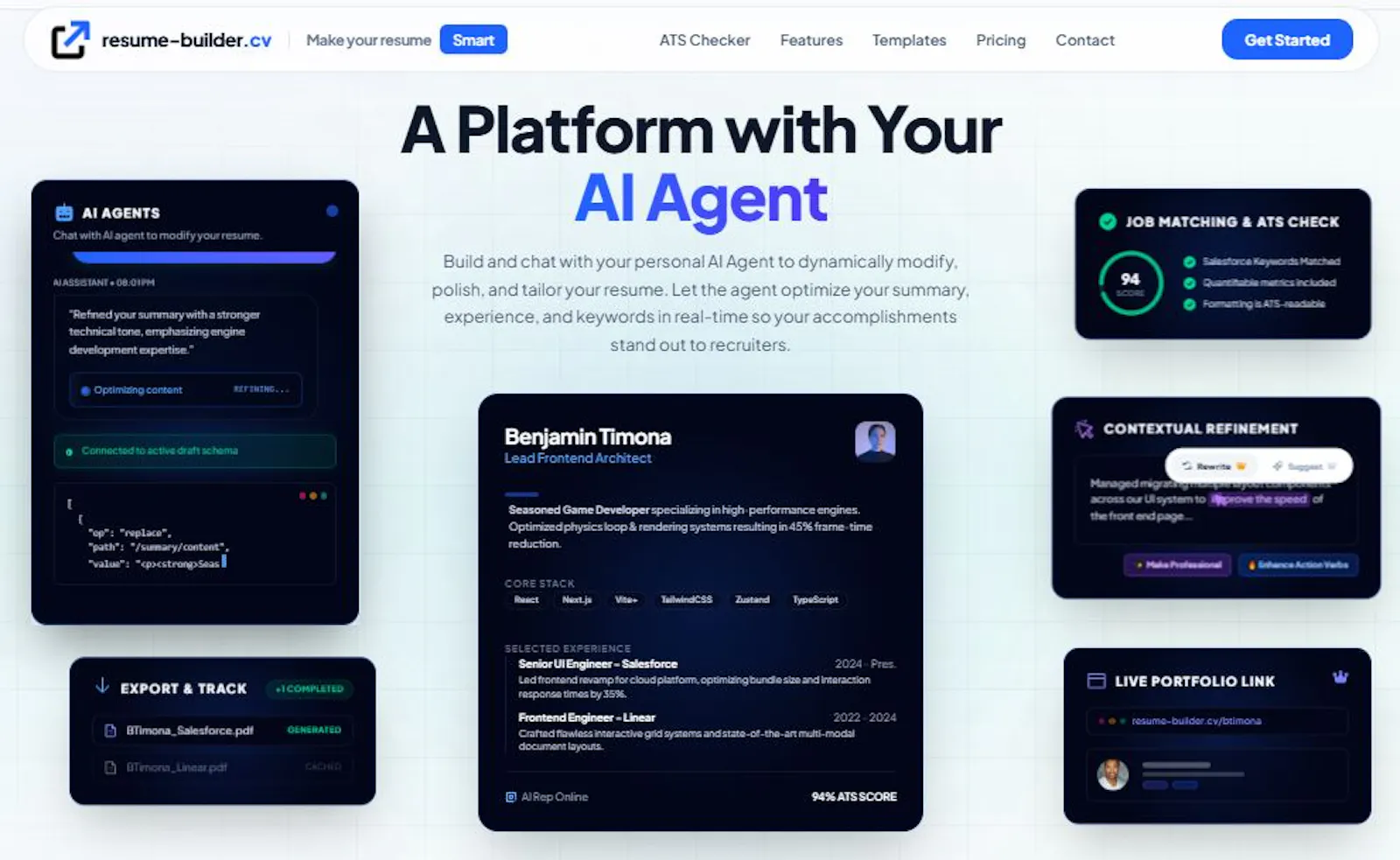 AI Resume Builder | resume-builder.cv screenshot 3