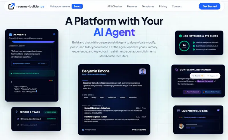 AI Resume Builder | resume-builder.cv screenshot 3