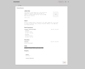 Resumator gallery image