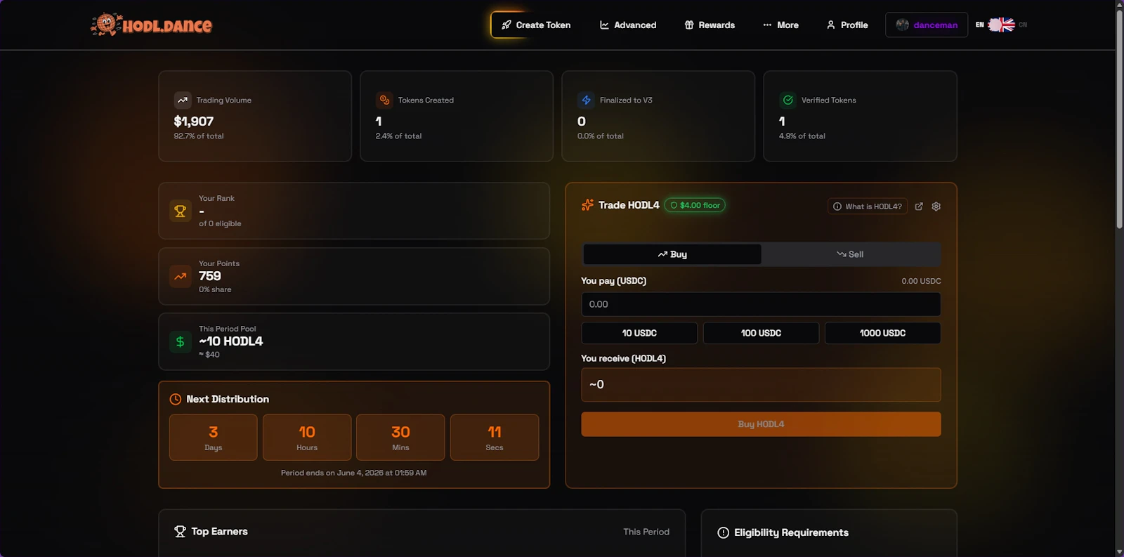 HODL.DANCE screenshot 6