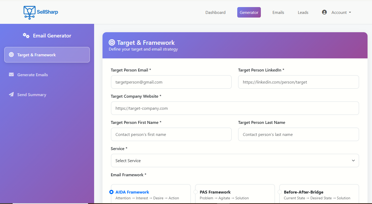 SellSharp - Screenshot 4 showing product features and functionality