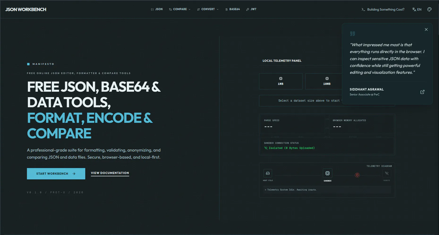 JSON Workbench gallery image