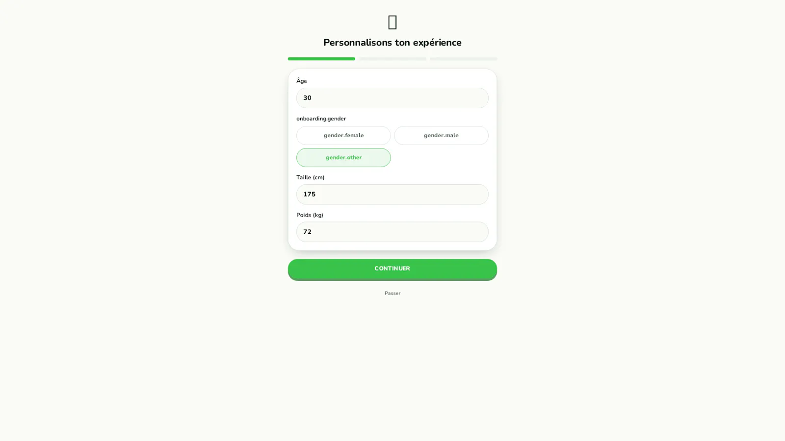 XP Fit Buddy  screenshot 1