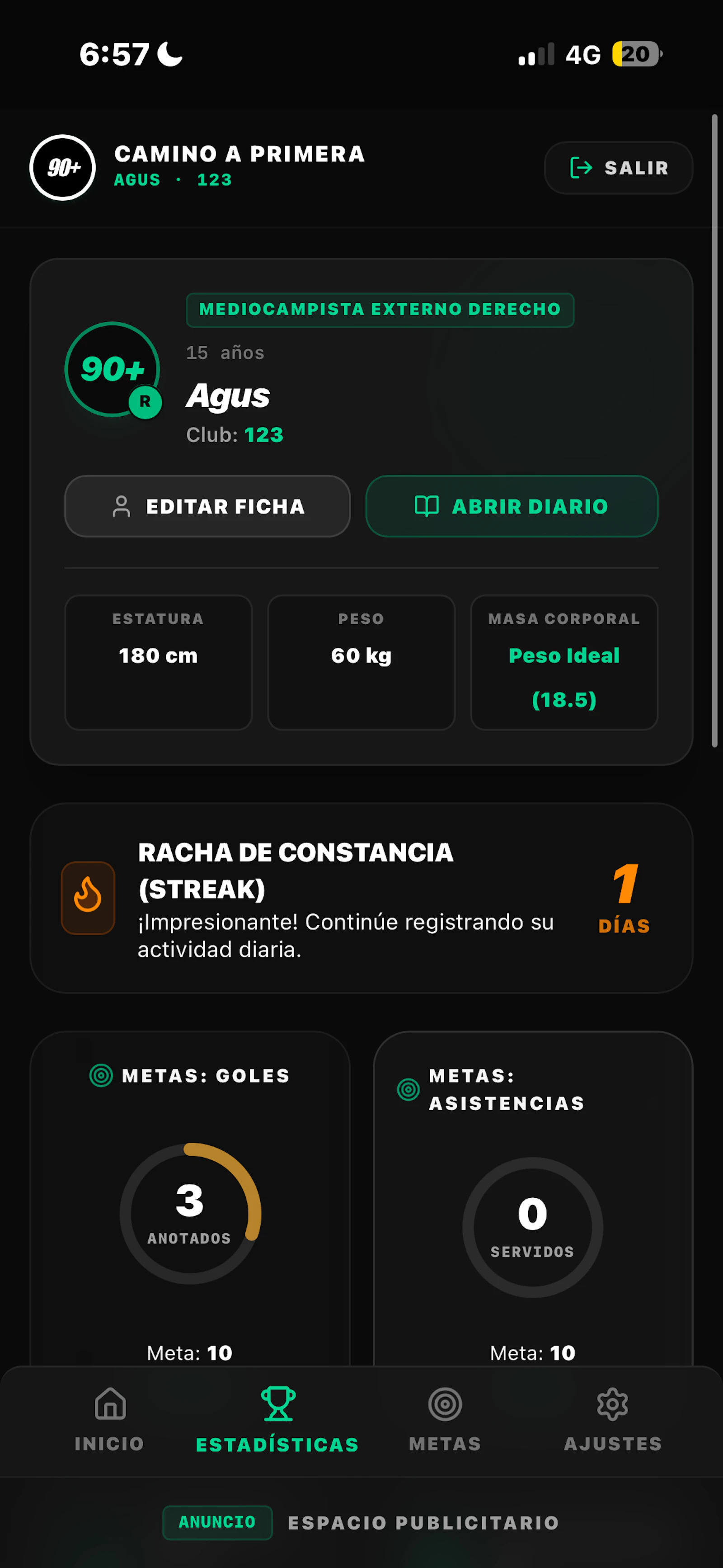 Camino a primera screenshot 1