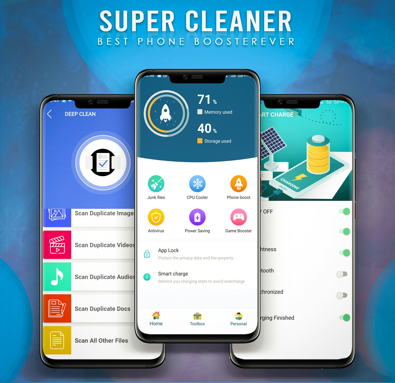 Super Cleaner - Game Booster, AppLock gallery image