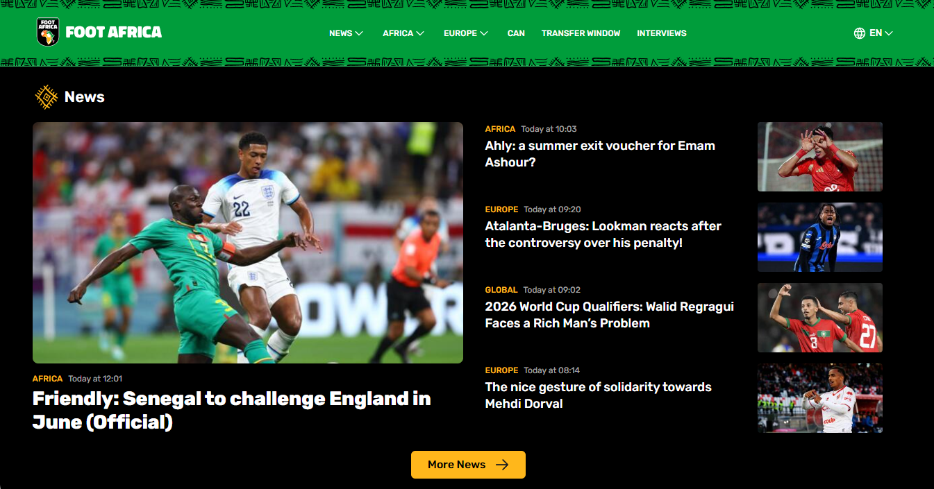 Foot Africa media 2