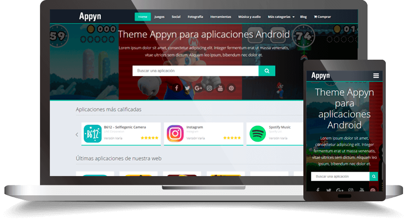 Media Tema Premium Tema Appyn untuk WordPress - Proses pemasangan dan persediaan penuh 1