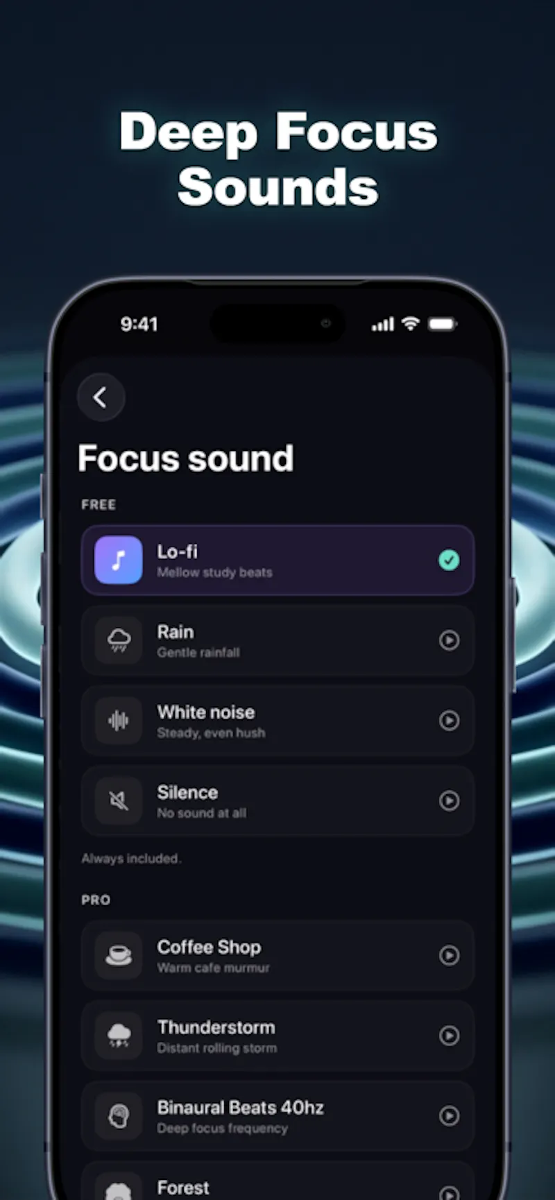 Focusdrop screenshot 2