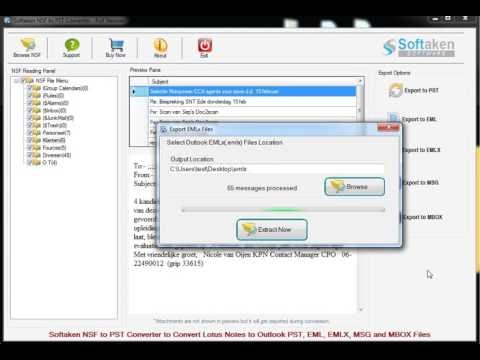 NSF to PST Conversion gallery image