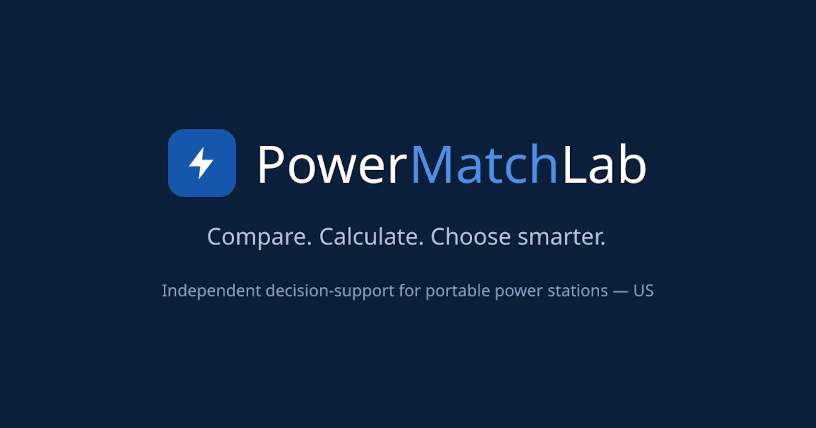 PowerMatchLab screenshot 1