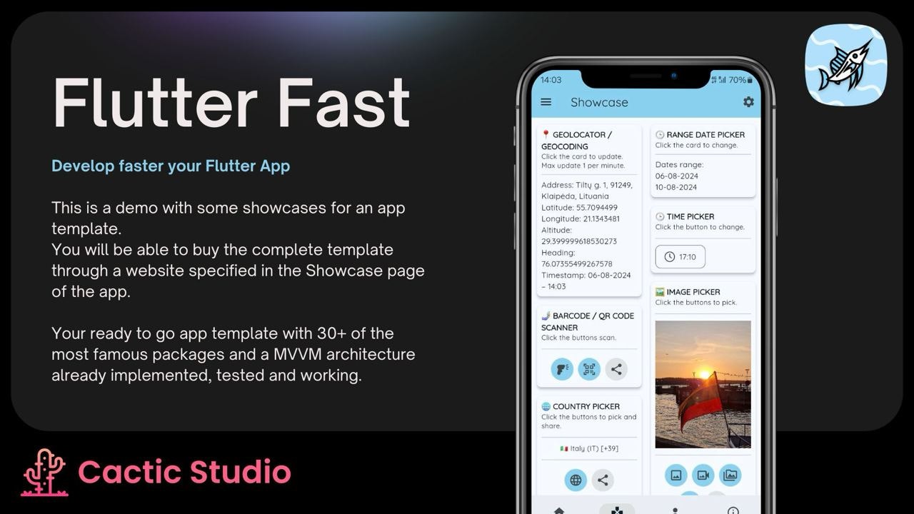 Flutter Fast media 1