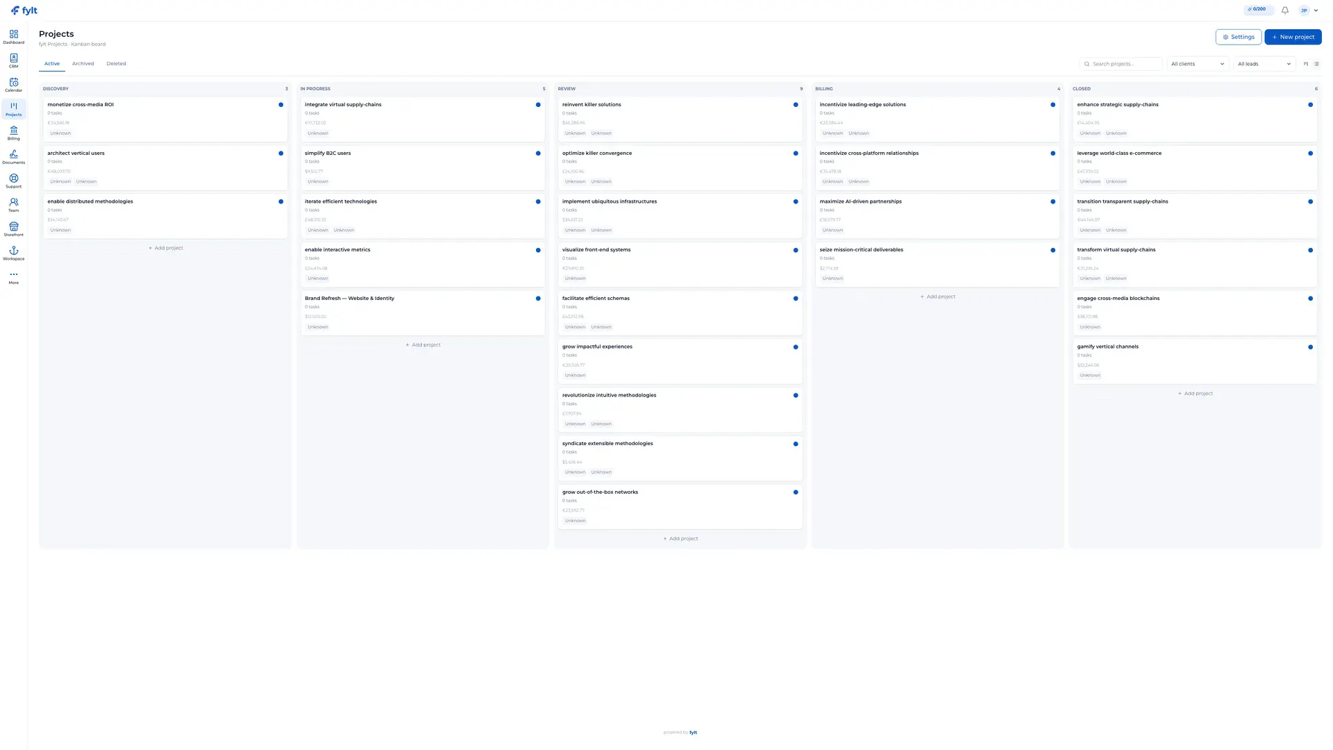 fylt — Connected Operations Workspace gallery image