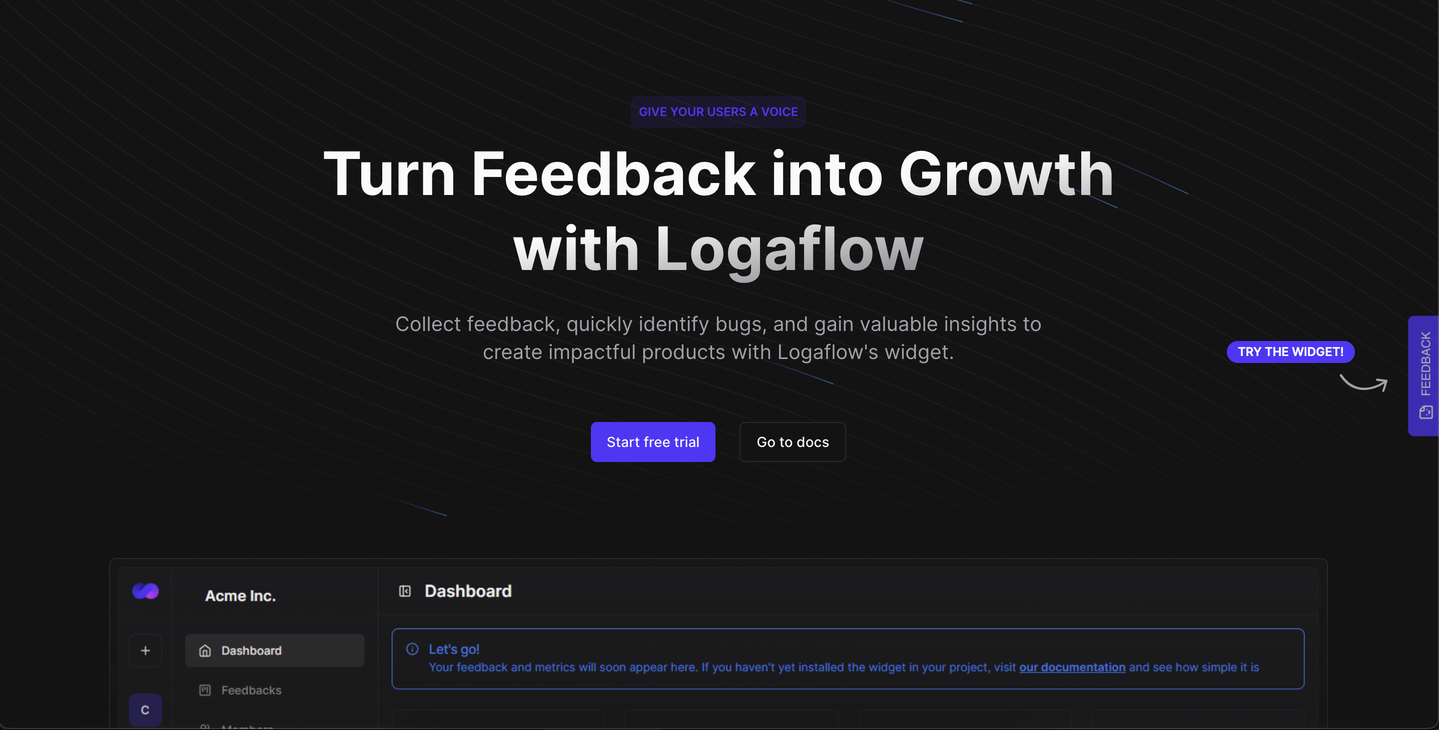 startuptile Logaflow-Perfect tool for collecting user feedback and debugging