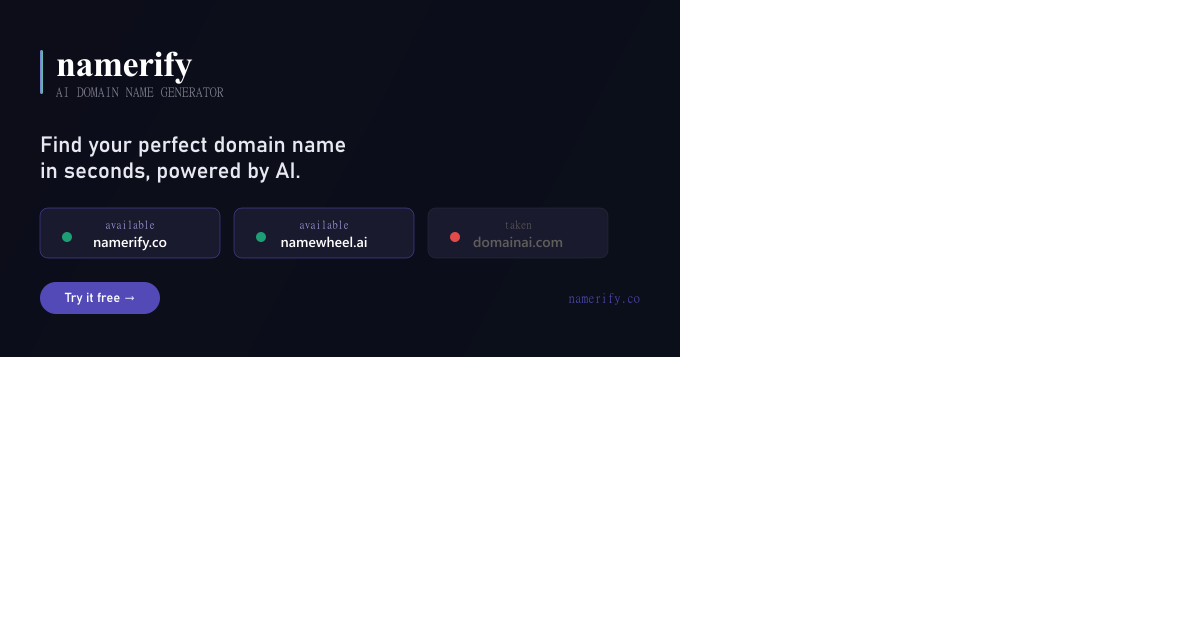 Namerify gallery image