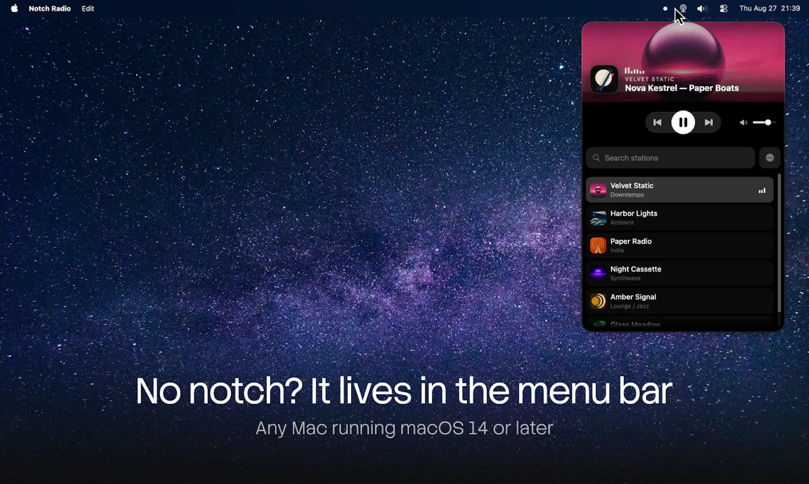 Notch Radio screenshot 5