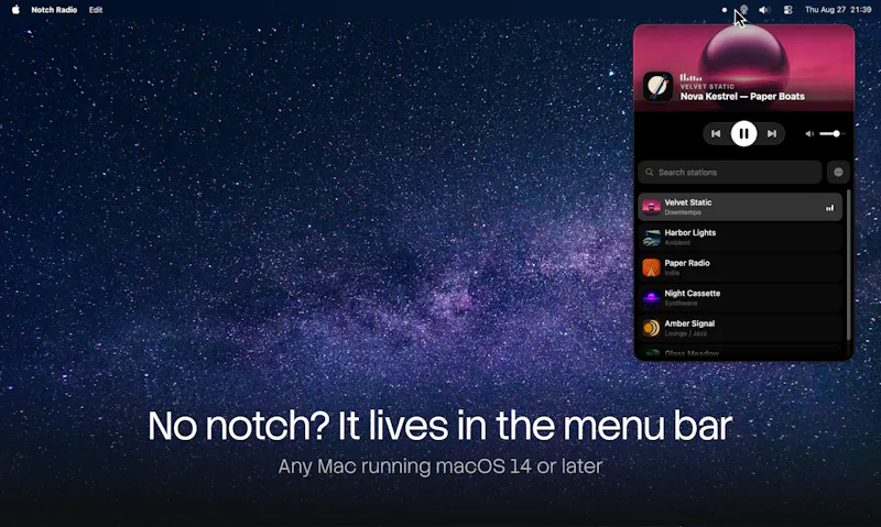 Notch Radio screenshot 5