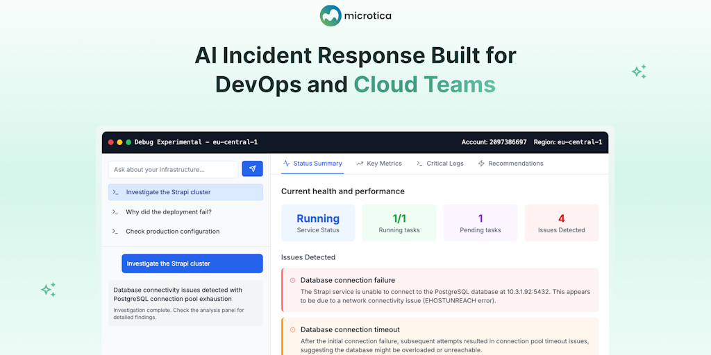 Microtica AI Incident Investigator