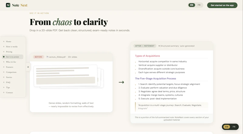 NoteNestAI  screenshot 3