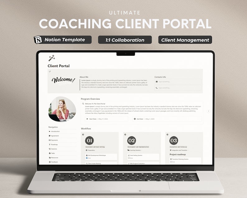 Coaching Client Port... logo