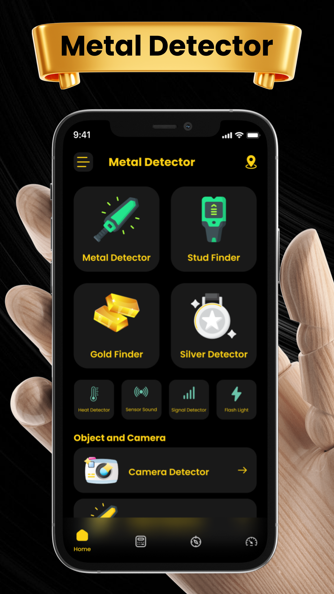 Detector de metales con sonido media 1