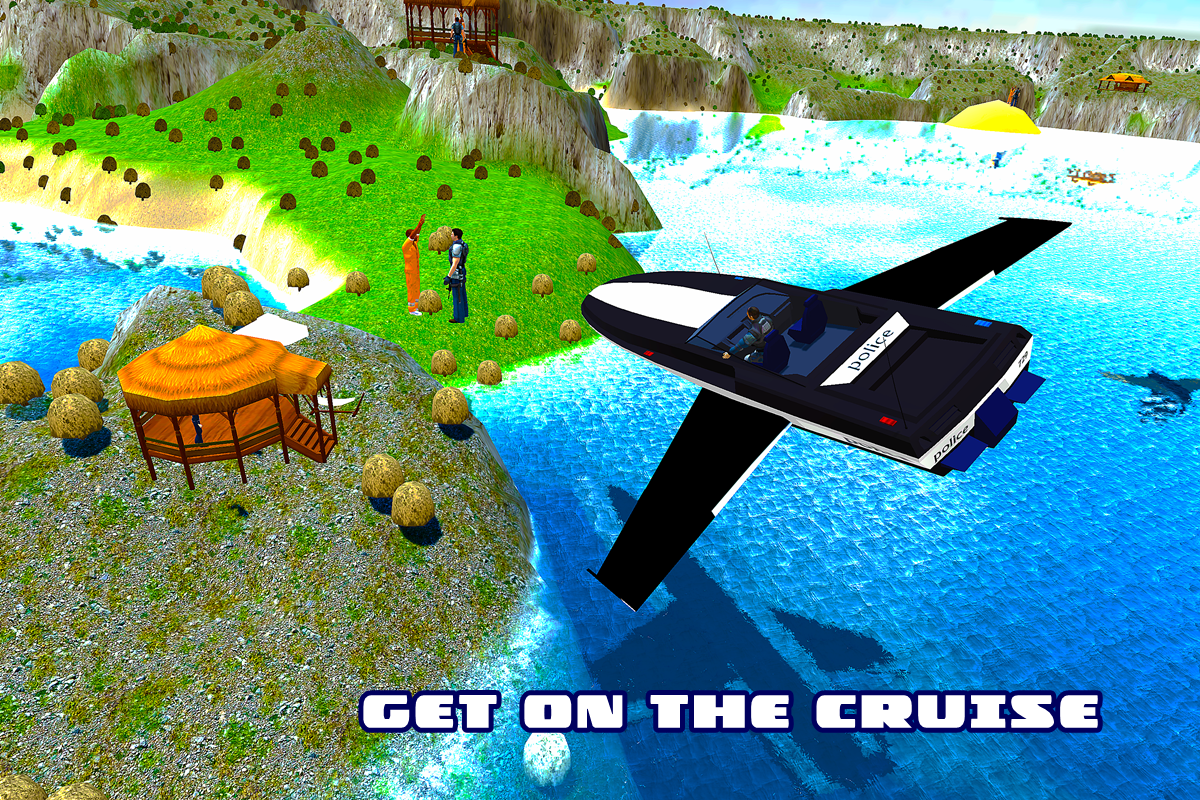Flying Police Boat Simulator gallery image