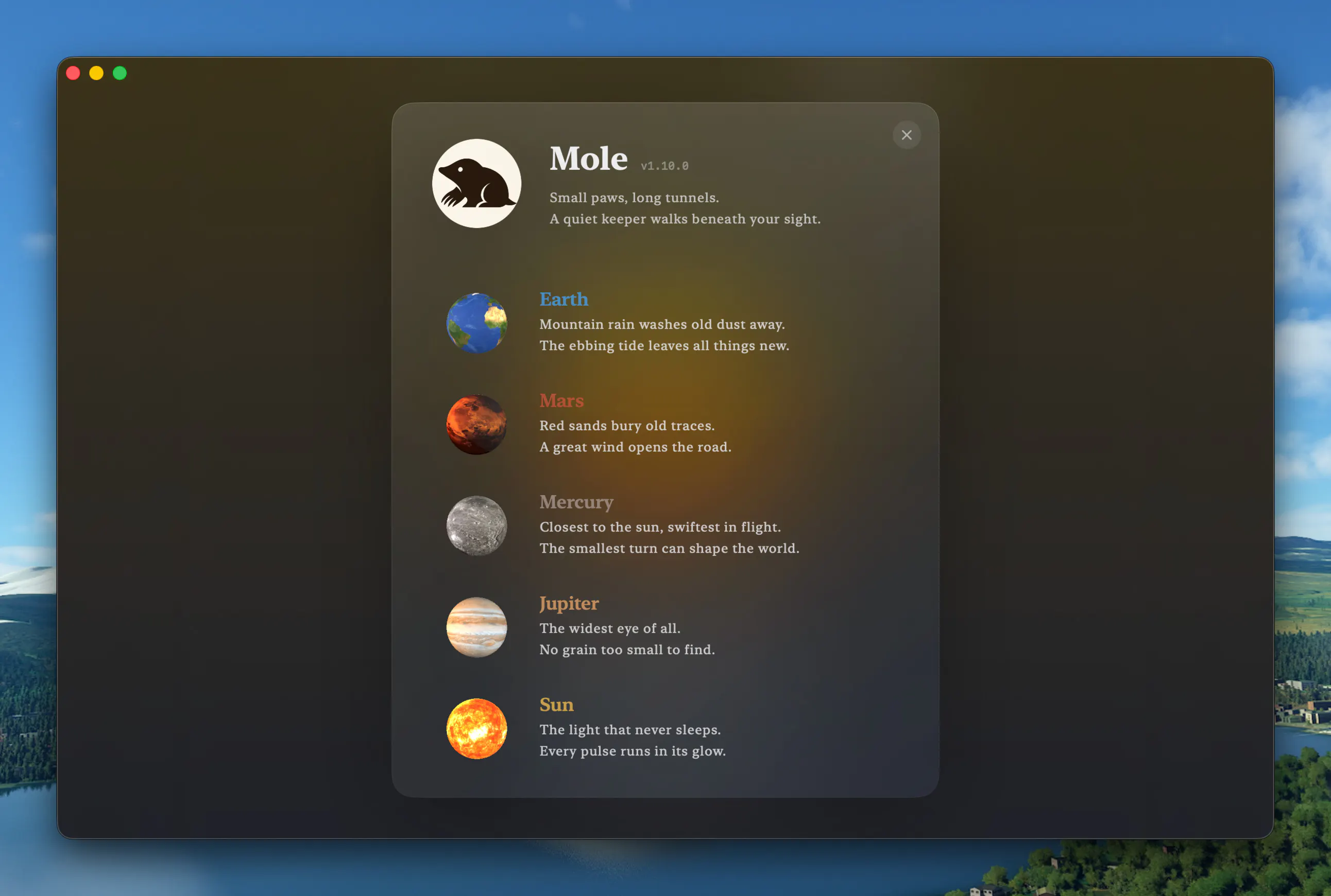 Mole gallery image