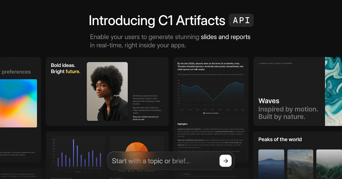 C1 Artifacts API