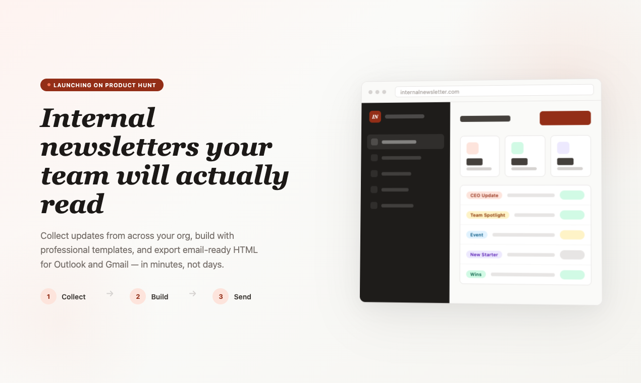 Internal Newsletter gallery image