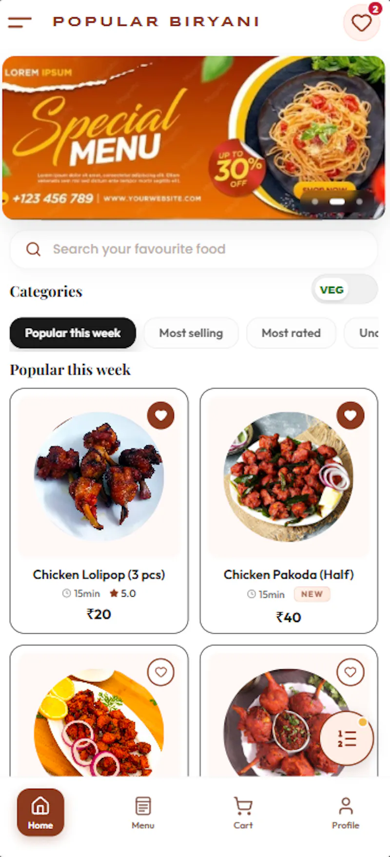 Tablekard screenshot 2