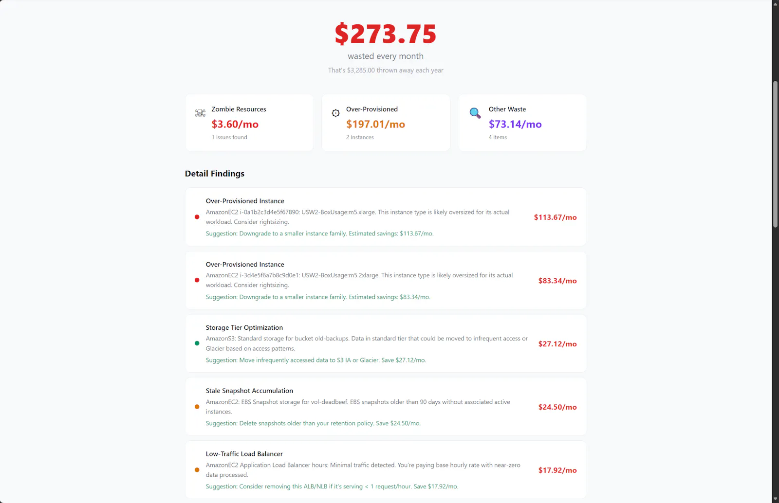 CloudSaver AI screenshot 3