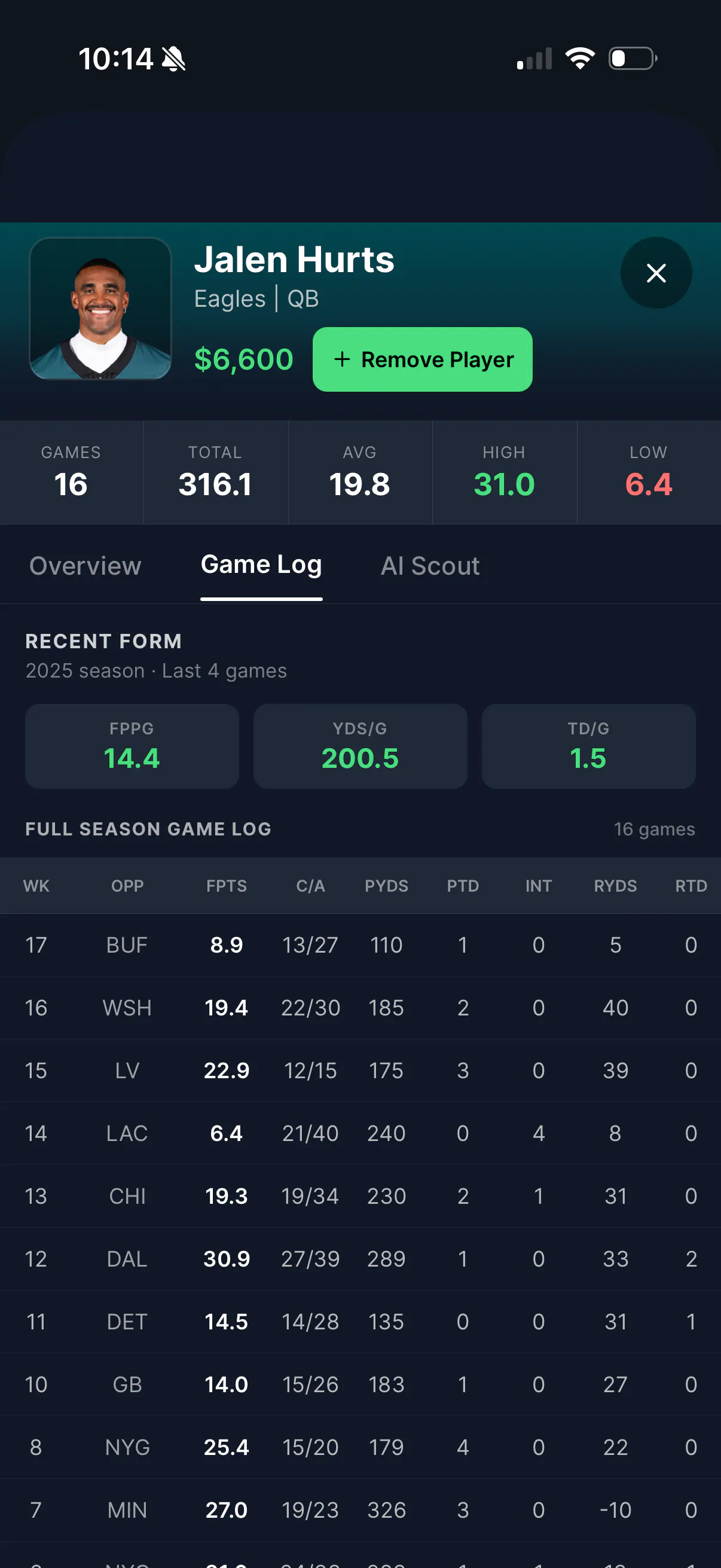 ArchRivals Fantasy Football App gallery image