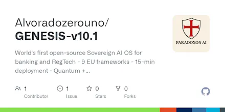 GitHubGENESIS v10.1 - Sovereign AI OS gallery image