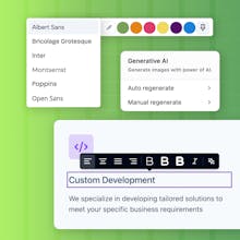 AI-Powered Landing Page Generator gallery image