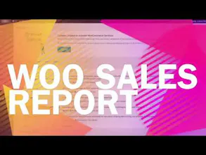 Sales Report Woo gallery image