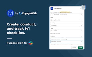 1v1 for Slack gallery image
