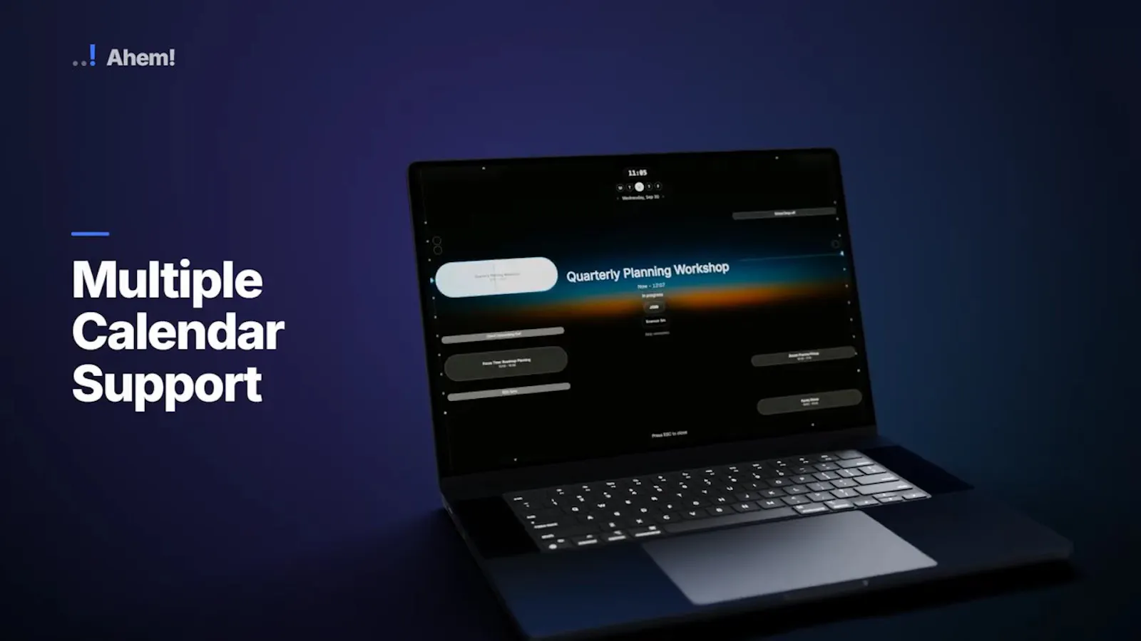 Ahem! Unmissable Meeting Reminders screenshot 1 (video preview)