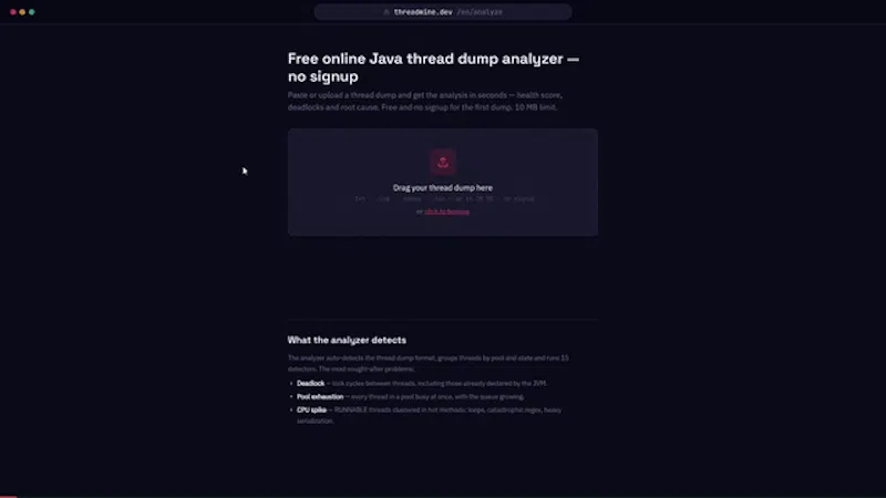ThreadMine screenshot 3